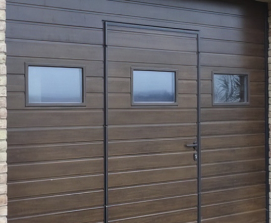 Ворота с окнами в Елизаветинской