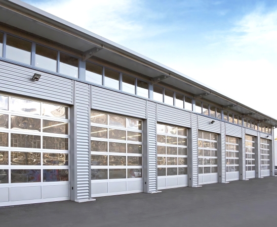 Панорамные ворота в Елизаветинской