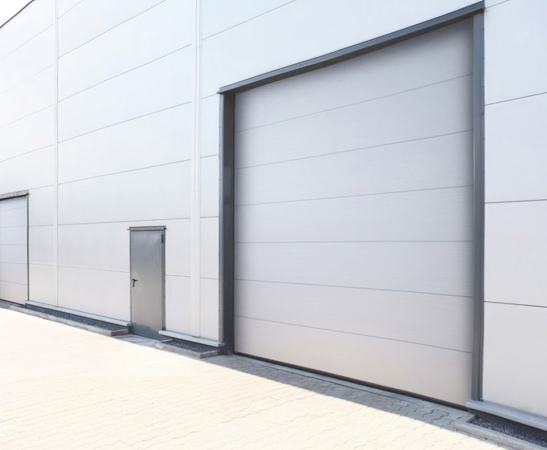 Промышленные ворота Алютех ProPlus в Елизаветинской