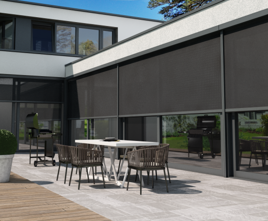 Внешняя солнцезащита помещений в Елизаветинской