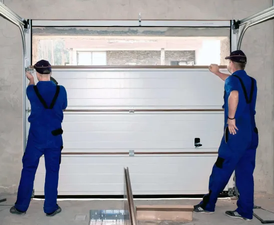 Установка ворот в Елизаветинской